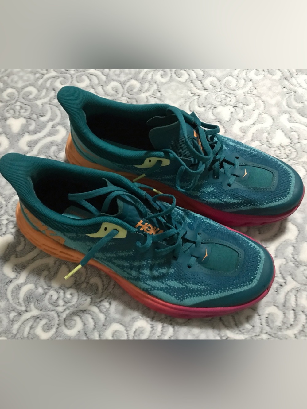 HOKA Speedgoat 5 Teal Size 11